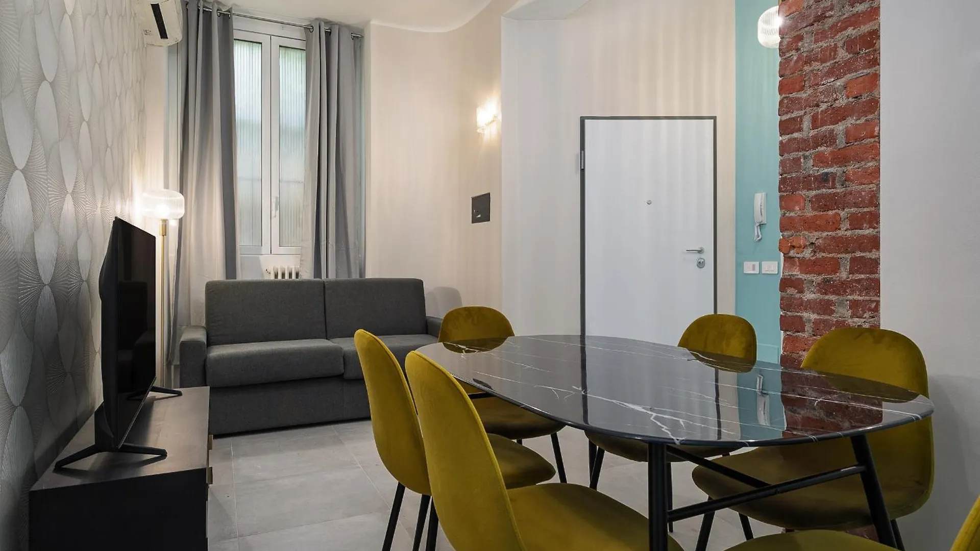 Classbnb - Two Designer Lofts On The Lower Ground Floor Milan Appartement